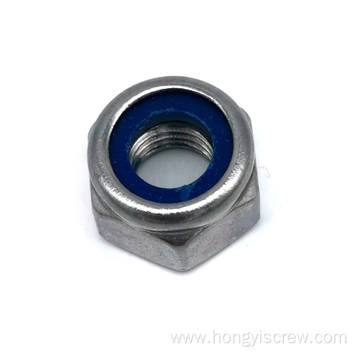 DIN982 SS304 Nylon Insert Lock style Nuts